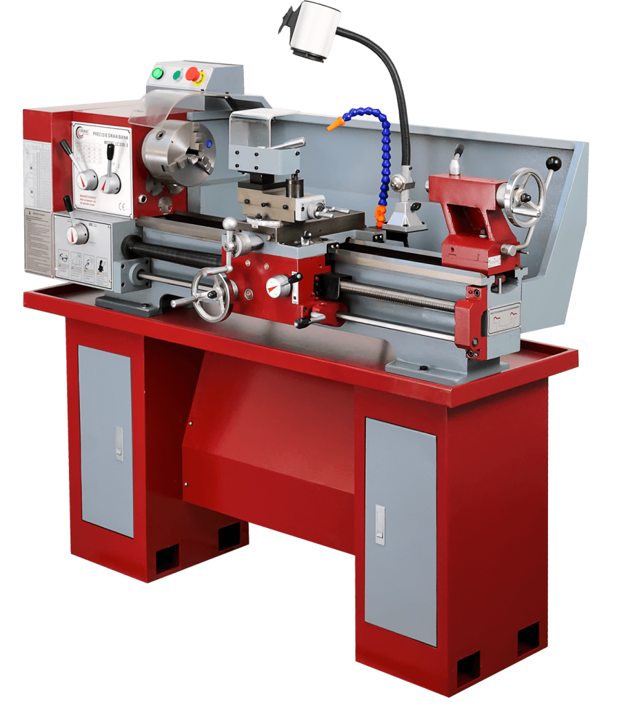 Kolomboormachine montage demonstratie met precisie boorwerk in zwaar materiaal
